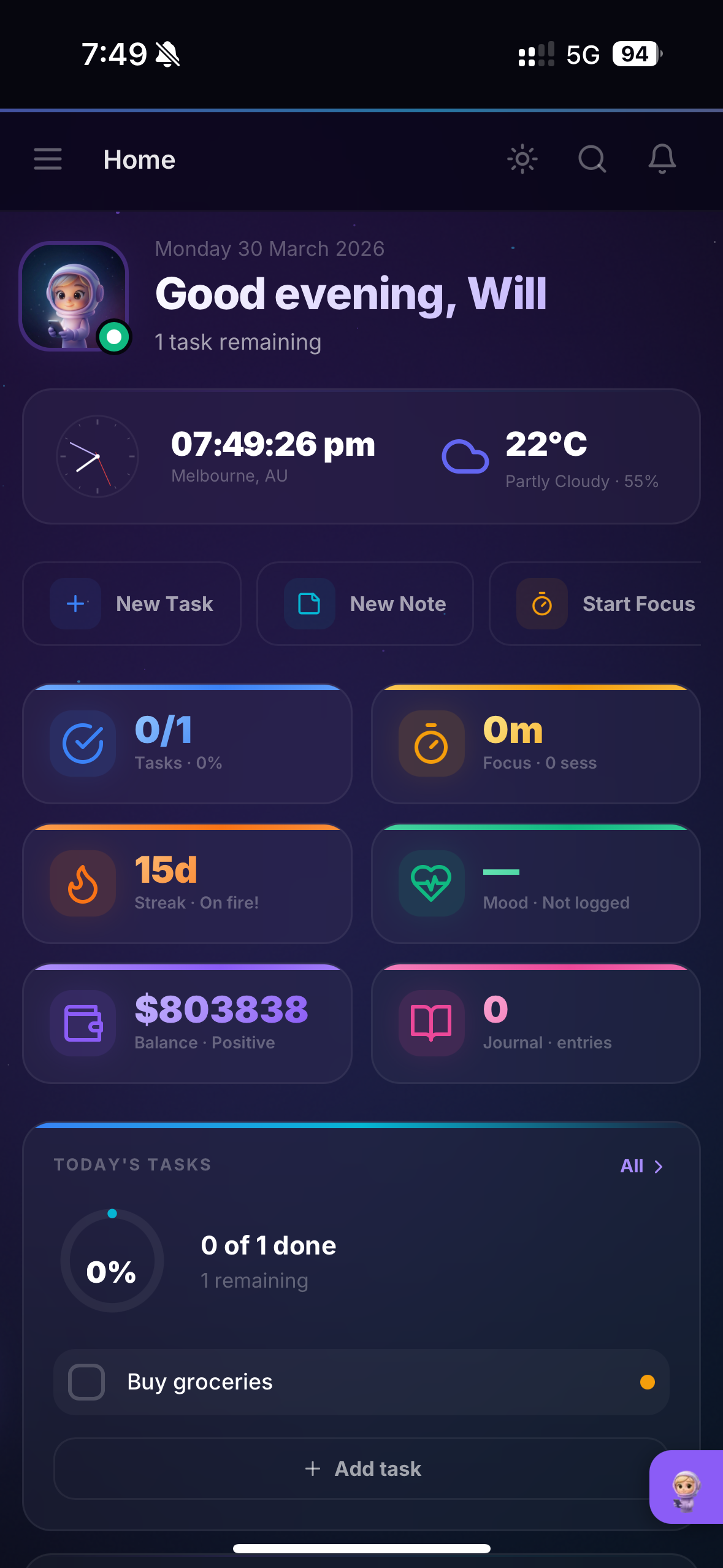 Vera Dashboard